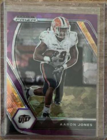 Aaron Jones [Purple Ice Prizm] #97