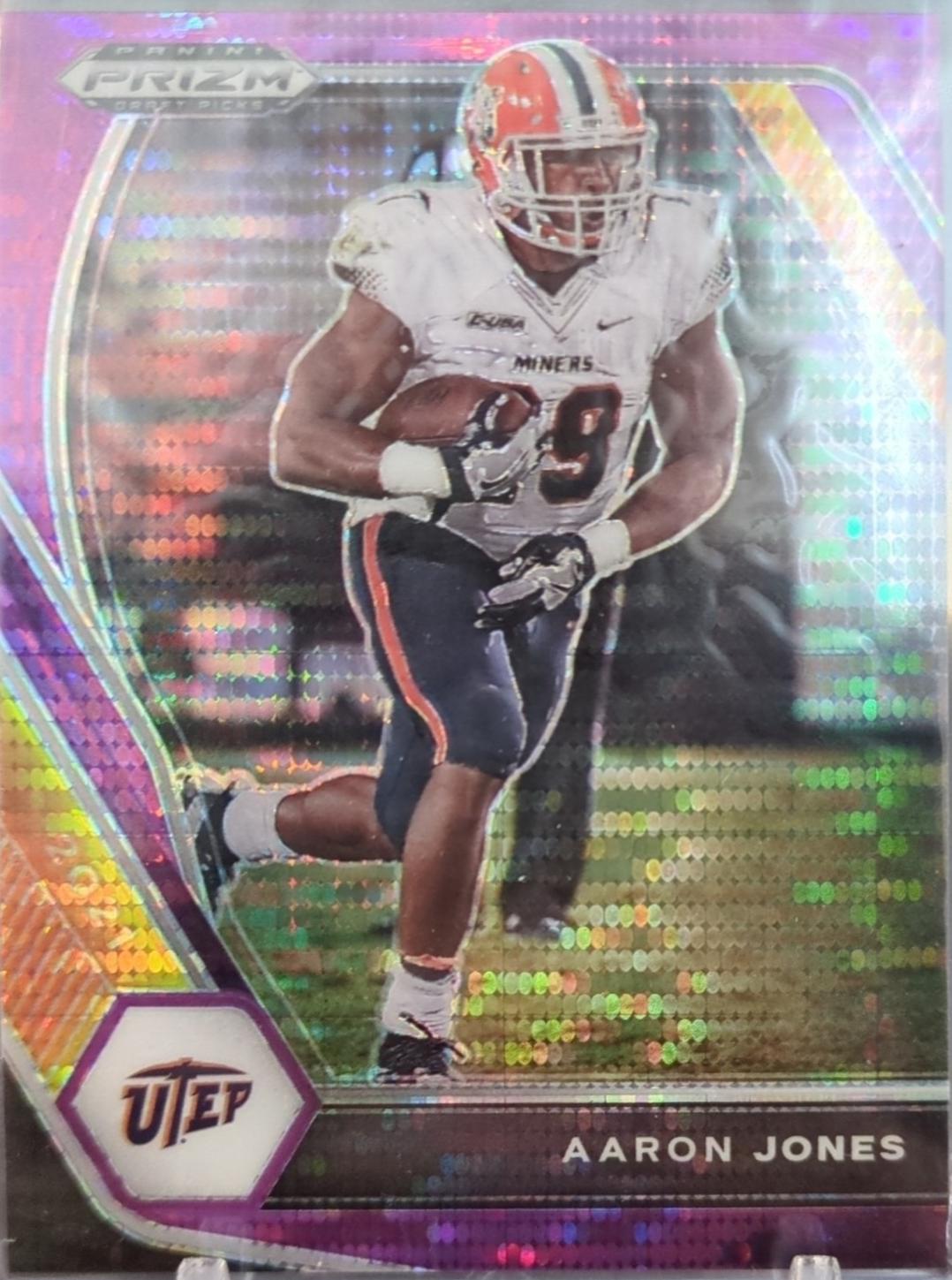 Aaron Jones [Purple Pulsar Prizm] #97