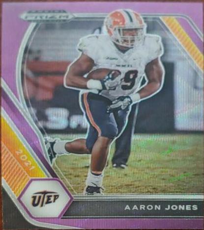 Aaron Jones [Purple Wave Prizm] #97