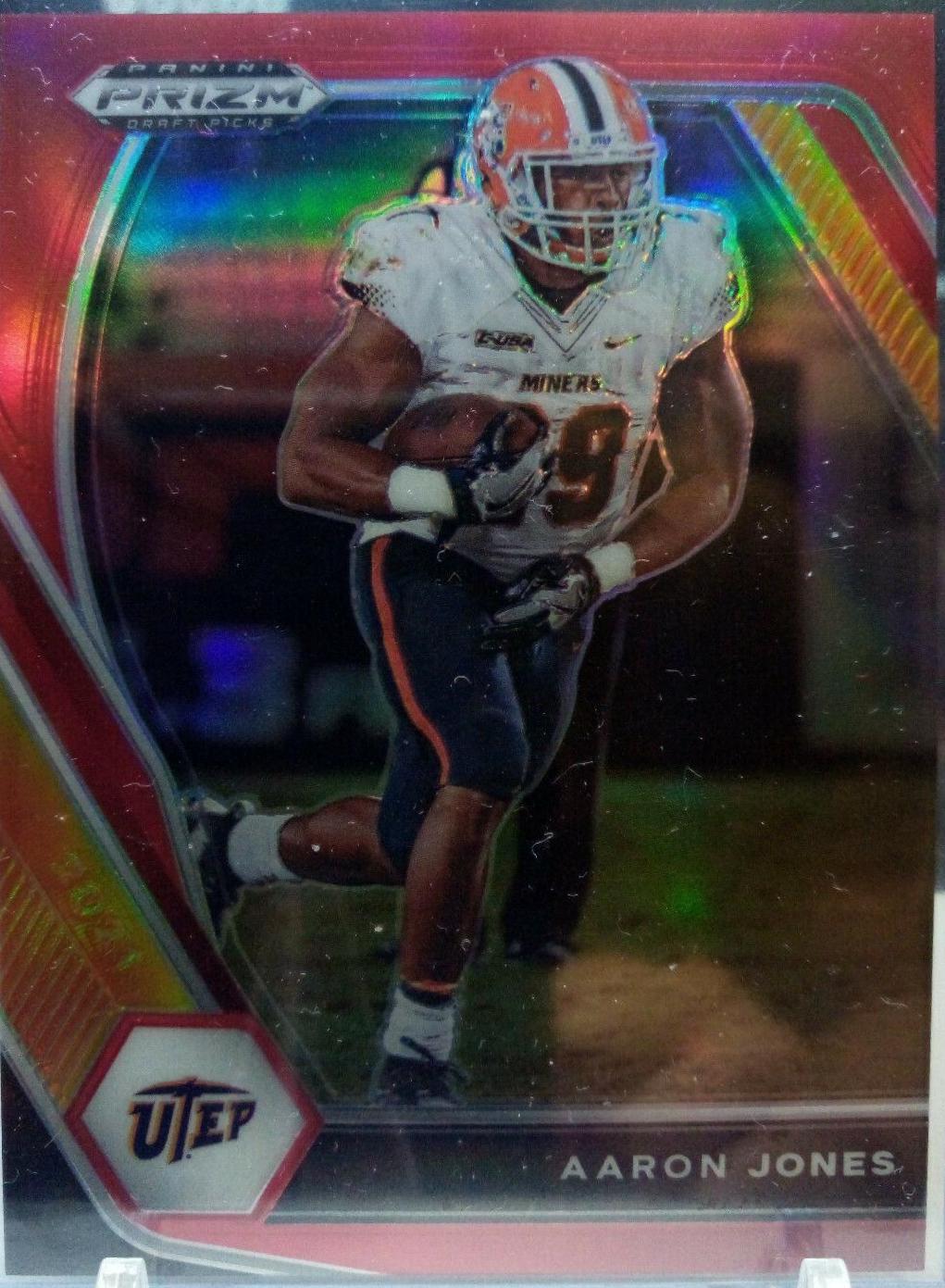 Aaron Jones [Red Prizm] #97