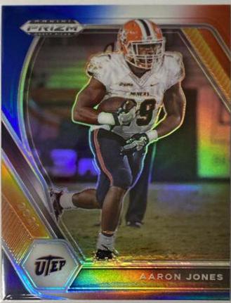 Aaron Jones [Red White and Blue Prizm] #97