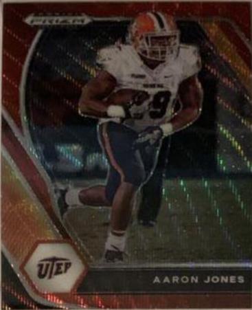 Aaron Jones [Ruby Wave Prizm] #97