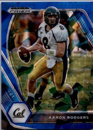 Aaron Rodgers [Blue Ice Prizm] #15