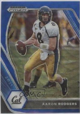 Aaron Rodgers [Blue Wave Prizm] #15