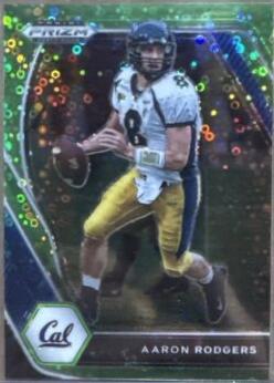 Aaron Rodgers [Neon Green Circles Prizm] #15