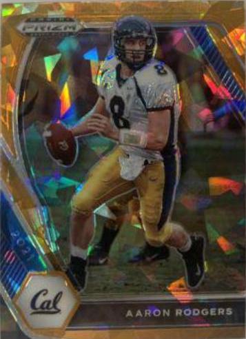 Aaron Rodgers [Orange Ice Prizm] #15