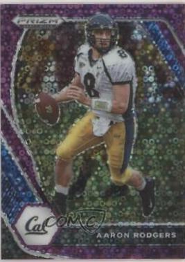 Aaron Rodgers [Purple Circles Prizm] #15