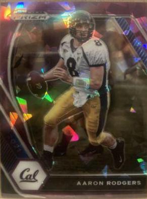 Aaron Rodgers [Purple Ice Prizm] #15