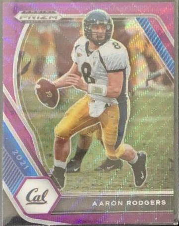 Aaron Rodgers [Purple Wave Prizm] #15
