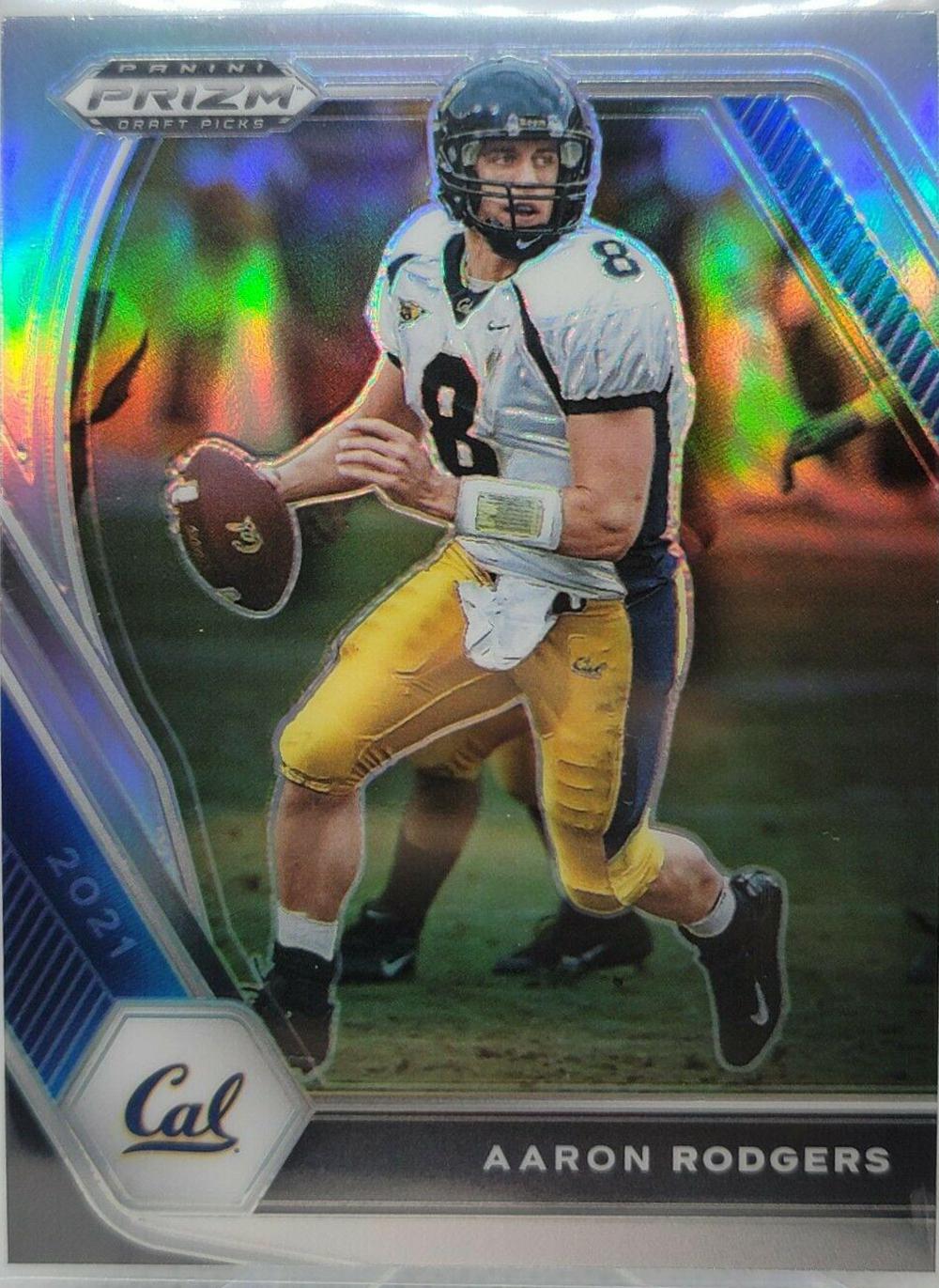 Aaron Rodgers [Silver Prizm] #15
