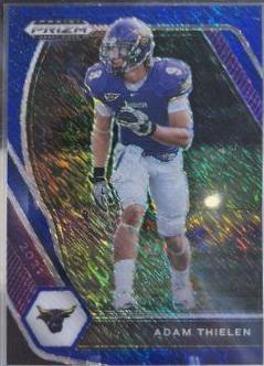 Adam Thielen [Blue Shimmer Prizm] #52