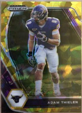 Adam Thielen [Gold Ice Prizm] #52