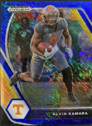 Alvin Kamara [Blue Shimmer Prizm] #39