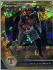 Alvin Kamara [Gold Ice Prizm] #39