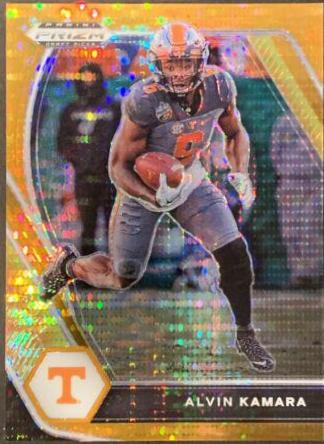 Alvin Kamara [Orange Pulsar Prizm] #39