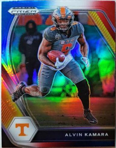 Alvin Kamara [Red White and Blue Prizm] #39
