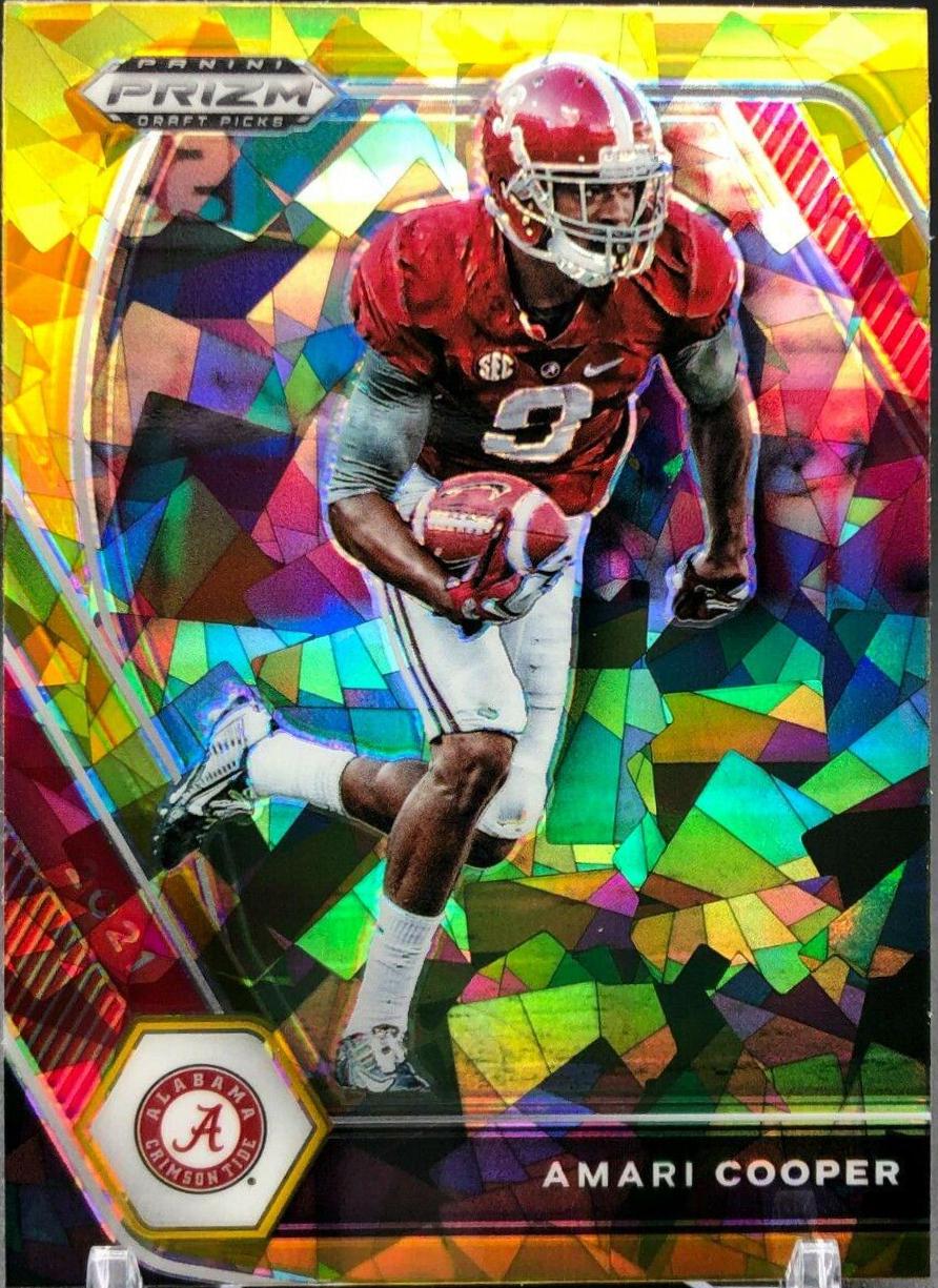 Amari Cooper [Gold Ice Prizm] #36
