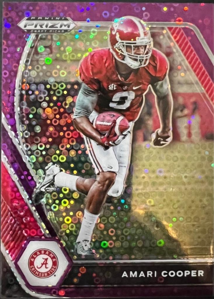 Amari Cooper [Purple Circles Prizm] #36