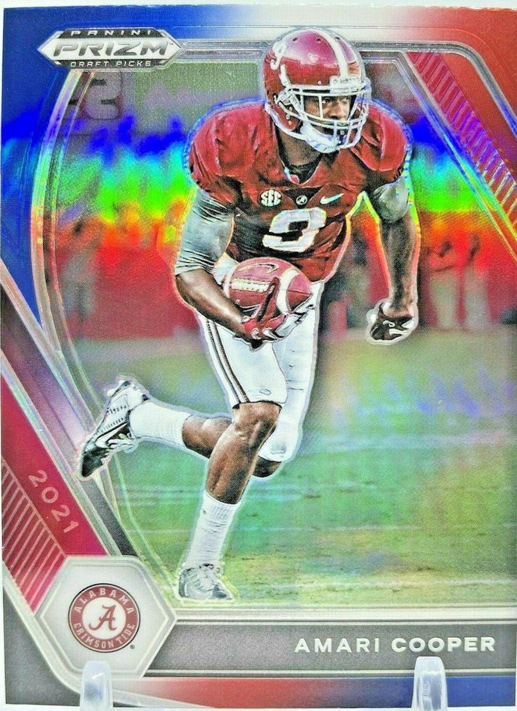 Amari Cooper [Red White and Blue Prizm] #36