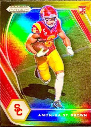 Amon Ra St. Brown [Black Gold Prizm] #133