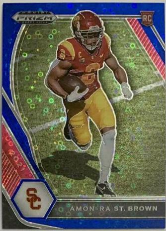 Amon Ra St. Brown [Blue Circles Prizm] #133