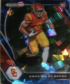 Amon Ra St. Brown [Blue Ice Prizm] #133