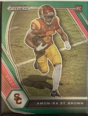Amon Ra St. Brown [Green Prizm] #133