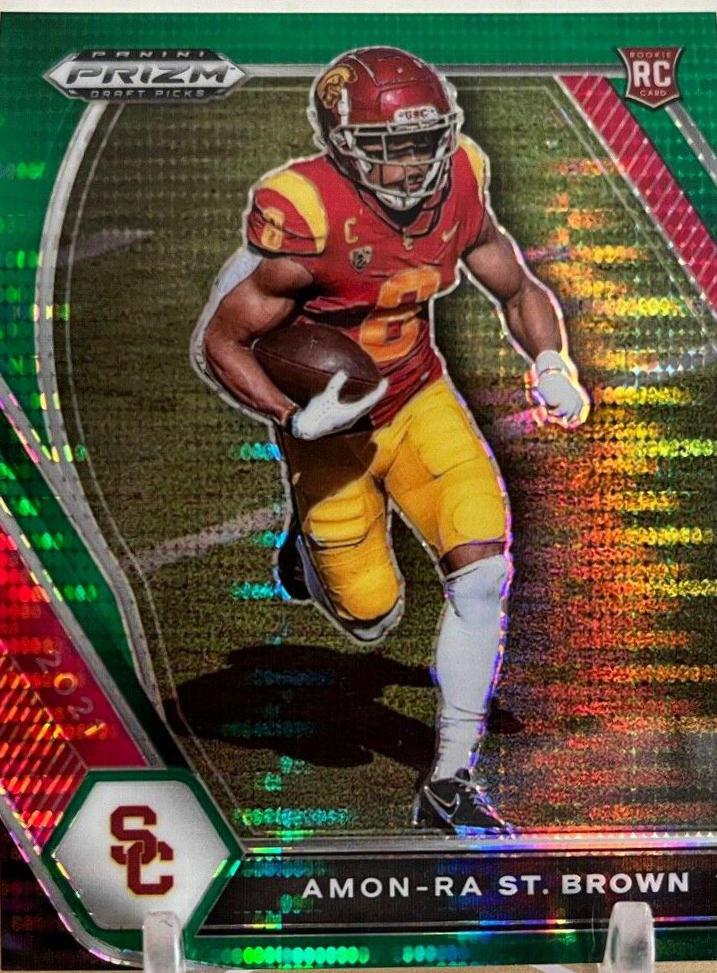 Amon Ra St. Brown [Green Pulsar Prizm] #133