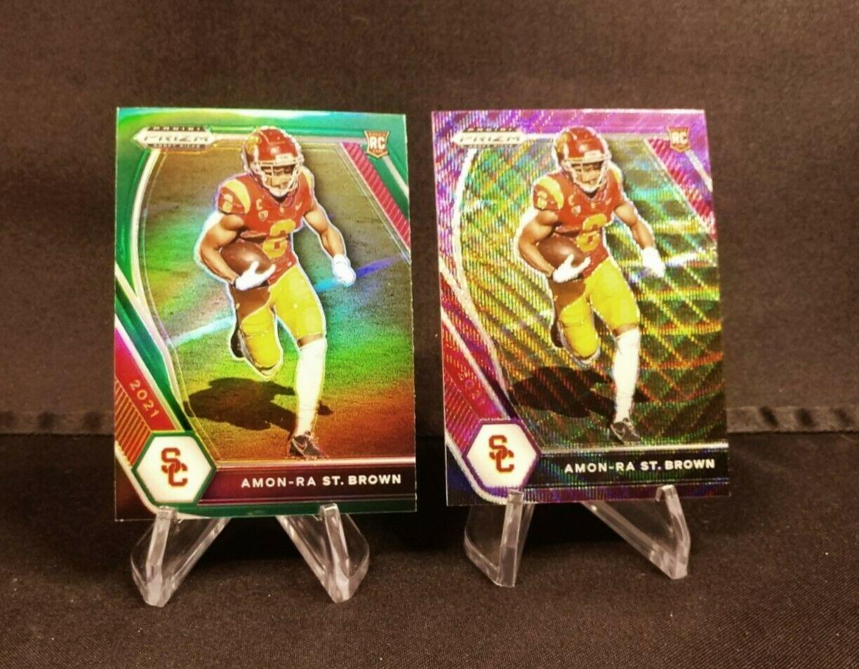 Amon Ra St. Brown [Green Wave Prizm] #133
