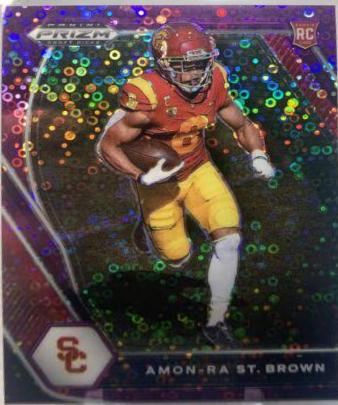 Amon Ra St. Brown [Purple Circles Prizm] #133