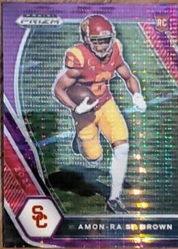 Amon Ra St. Brown [Purple Pulsar Prizm] #133