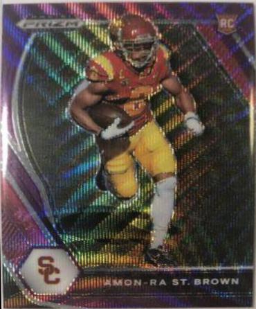 Amon Ra St. Brown [Purple Wave Prizm] #133