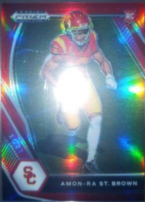 Amon Ra St. Brown [Red Prizm] #133