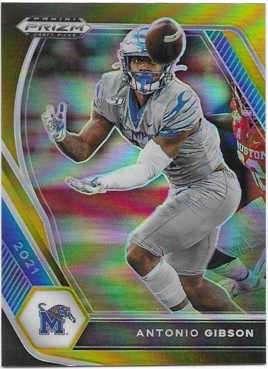Antonio Gibson [Black Gold Prizm] #79