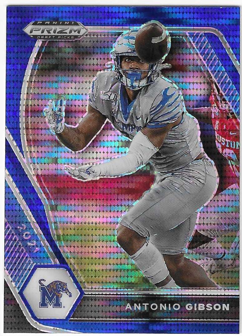 Antonio Gibson [Blue Pulsar Prizm] #79
