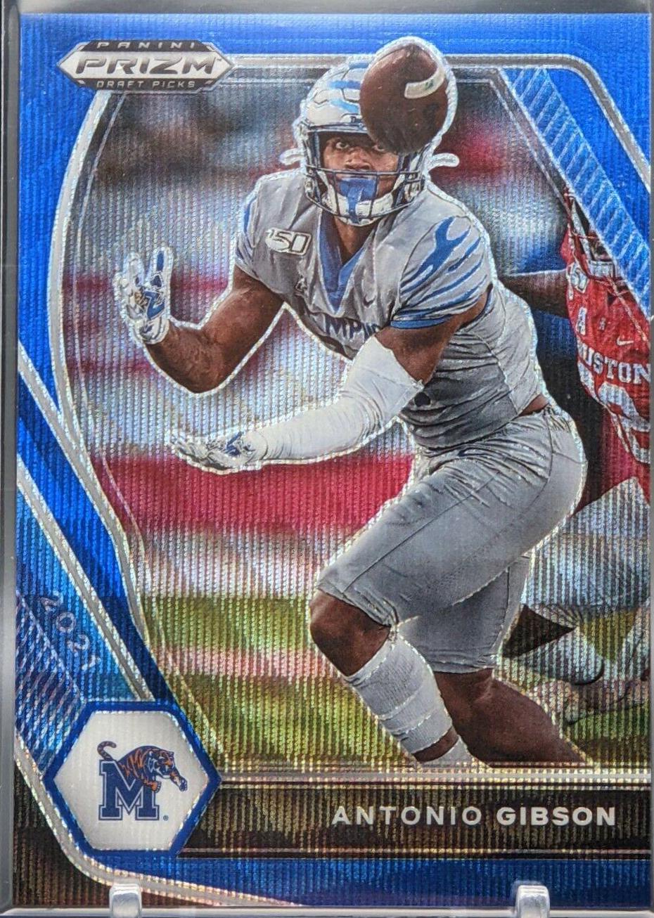 Antonio Gibson [Blue Wave Prizm] #79