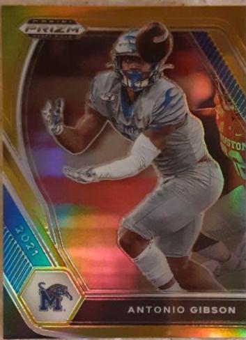 Antonio Gibson [Gold Prizm] #79