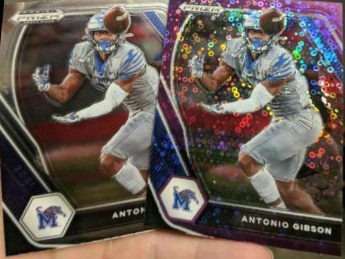 Antonio Gibson [Purple Circles Prizm] #79