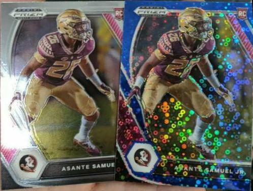 Asante Samuel Jr. [Blue Circles Prizm] #111