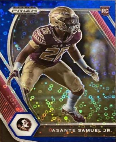 Asante Samuel Jr. [Blue Prizm] #111