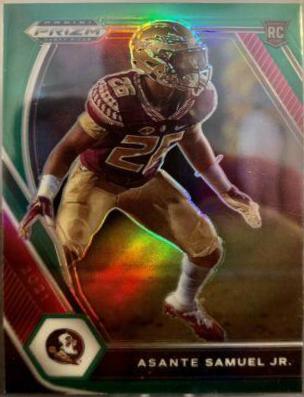 Asante Samuel Jr. [Green Prizm] #111