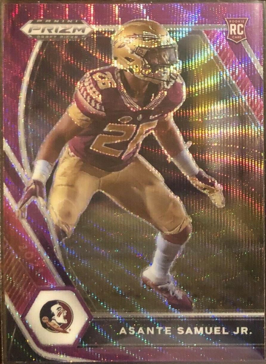 Asante Samuel Jr. [Purple Wave Prizm] #111