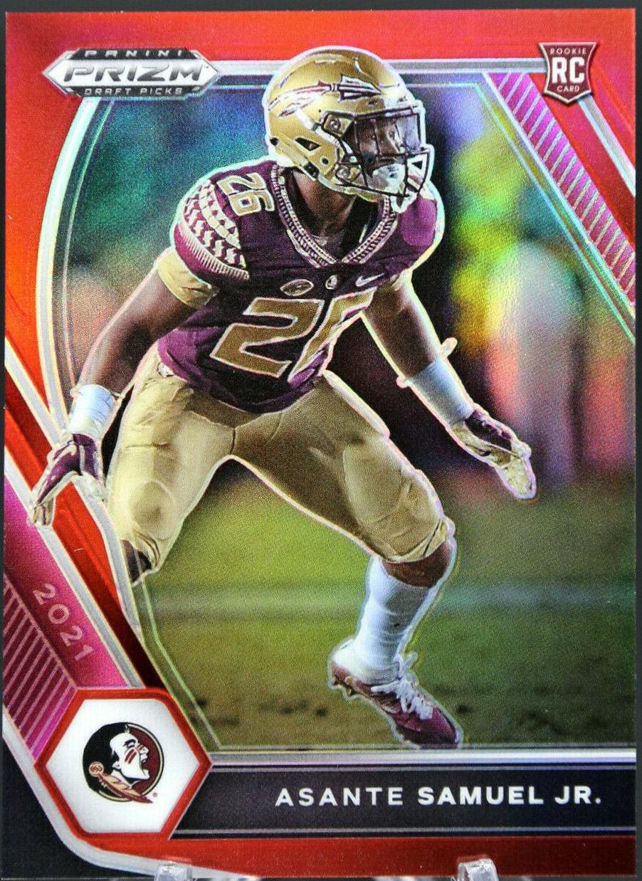 Asante Samuel Jr. [Red Prizm] #111