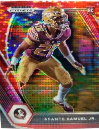 Asante Samuel Jr. [Red Pulsar Prizm] #111
