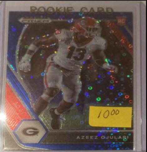 Azeez Ojulari [Blue Circles Prizm] #110