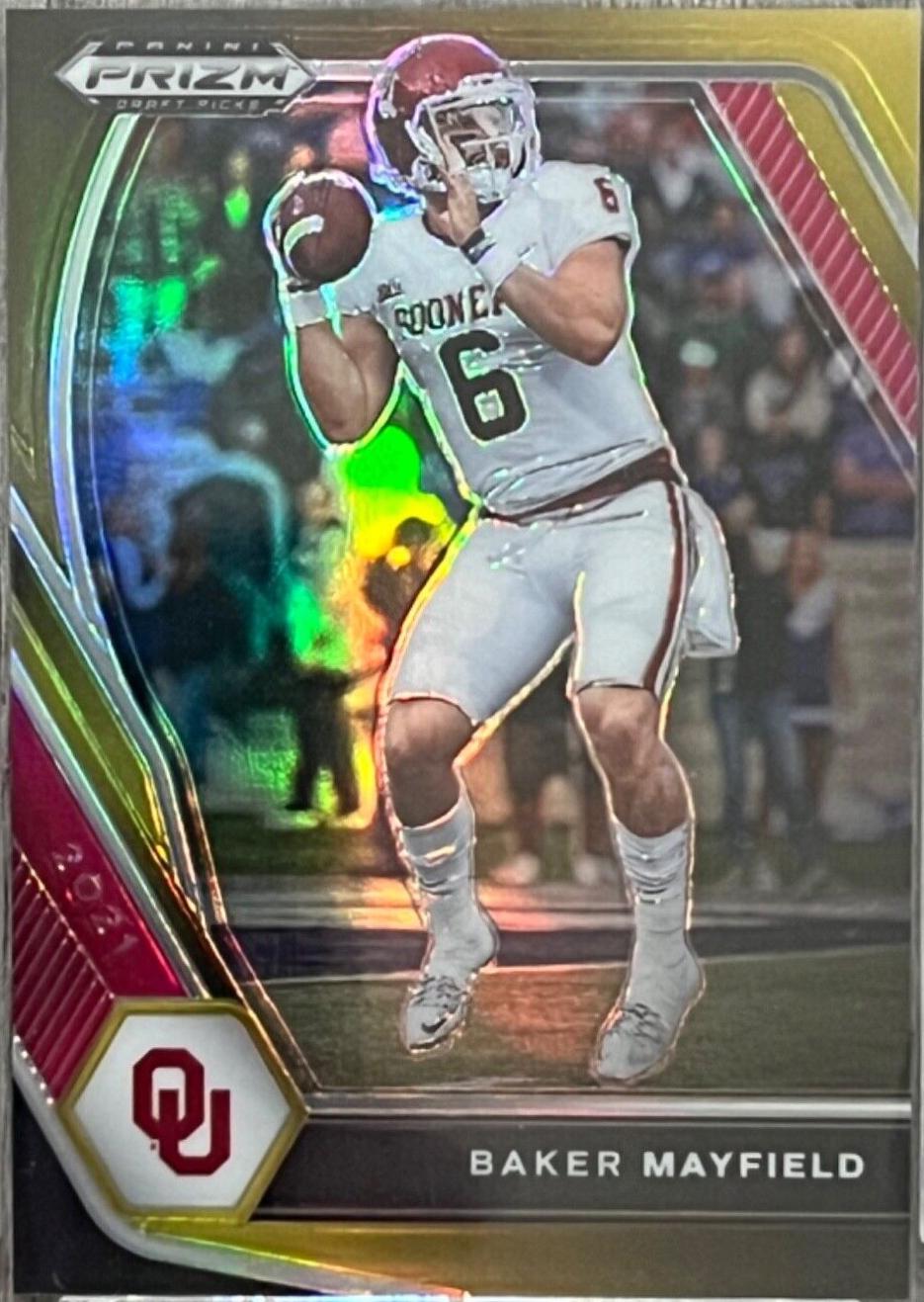 Baker Mayfield [Black Gold Prizm] #25