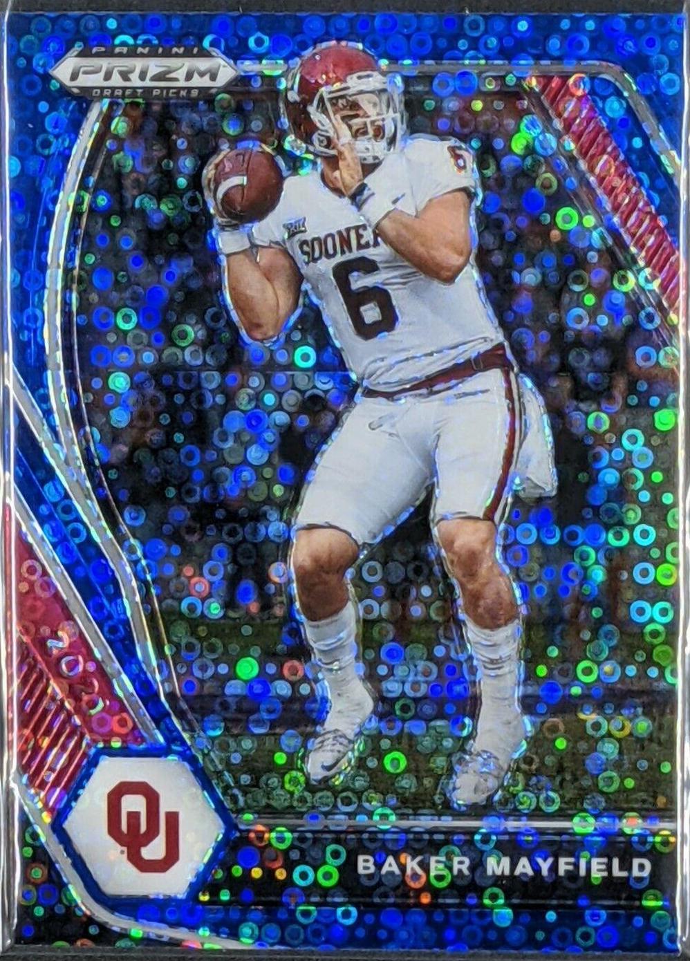 Baker Mayfield [Blue Circles Prizm] #25