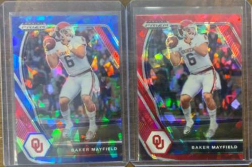 Baker Mayfield [Blue Ice Prizm] #25