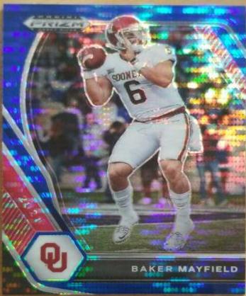 Baker Mayfield [Blue Pulsar Prizm] #25