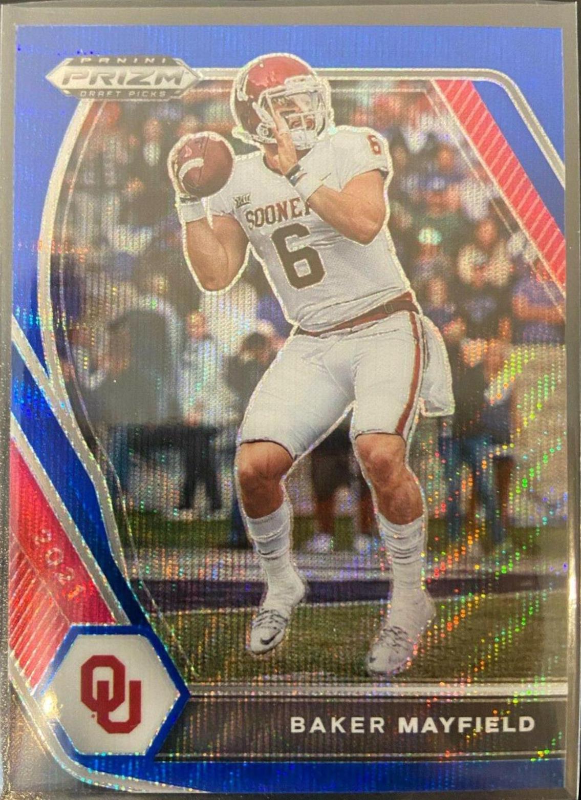 Baker Mayfield [Blue Wave Prizm] #25